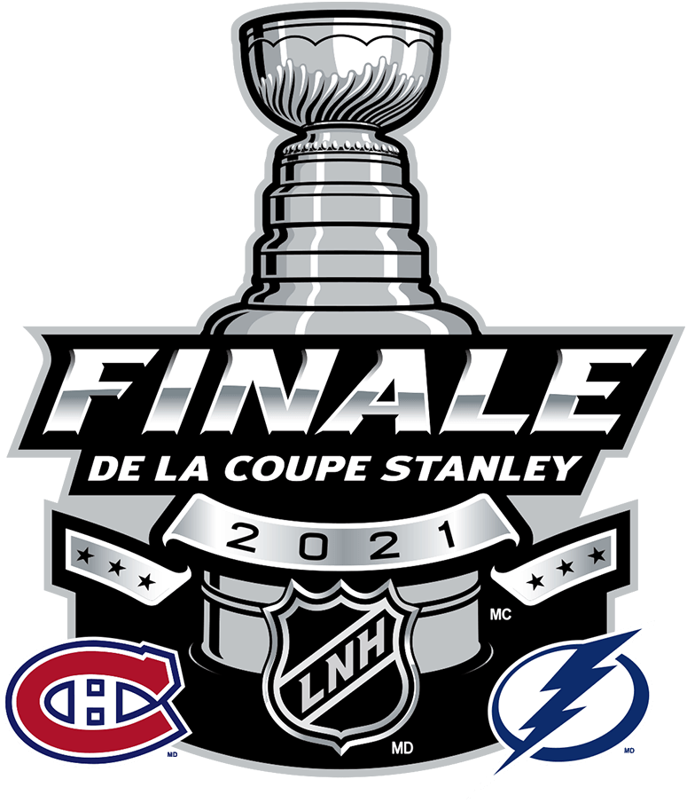 Stanley Cup Playoffs 2021 Finals Matchup Logo iron on transfers for clothing
